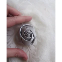 Schuhclips Grau 2er Set 