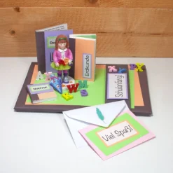 Schulanfang Einschulung Geldgeschenk Geschenkkarte personalisierbar für Mädchen