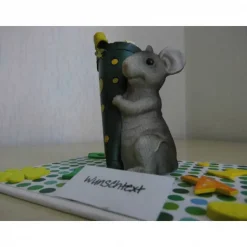 Schulanfang Geldgeschenk Mäuse Schultüte Junge – Originelle Maus Figur mit Schultüte als Einschulungsgeschenk