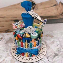 Schuleinführung, Einschulung, Geschenke zur Schuleinführung, Schultorte, Stiftetorte, Schulkind 2024, personalisierte Ge