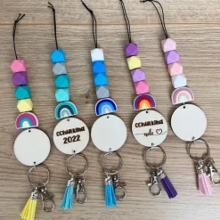 Schulkind Schlüsselanhänger personalisiert mit Namen