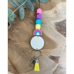 Schulkind Schlüsselanhänger personalisiert mit Namen