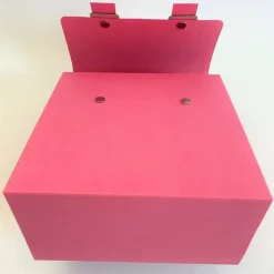 Schulranzen Schultasche aus Karton – Handgemachte Geschenkverpackung zur Einschulung (14,5 x 16 x 7,5 cm)