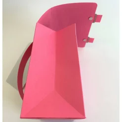 Schulranzen Schultasche aus Karton – Handgemachte Geschenkverpackung zur Einschulung (14,5 x 16 x 7,5 cm)