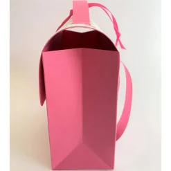 Schulranzen Schultasche aus Karton – Handgemachte Geschenkverpackung zur Einschulung (14,5 x 16 x 7,5 cm)