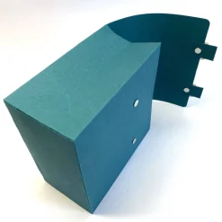 Schulranzen Schultasche aus Karton – Handgemachte Geschenkverpackung zur Einschulung (14,5 x 16 x 7,5 cm)