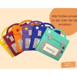 Schulrucksack Bastelset | Einladung zur Einschulung | Schulranzen basteln | Einladungskarten zum Schulanfang