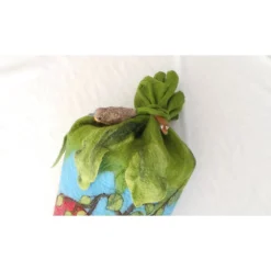 Schultüte aus Filz im Zwergenwald – handgemachte Hülle für Mädchen & Jungen, personalisierbar, als Kissen nutzbar