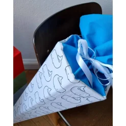 Schultüte aus Stoff - 85 cm