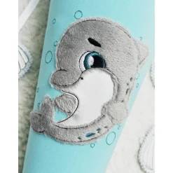 Schultüte aus Stoff Delfin