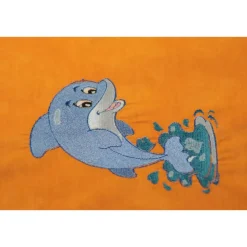 Schultüte aus Stoff Delphin – Kissen & Erinnerung zur Einschulung