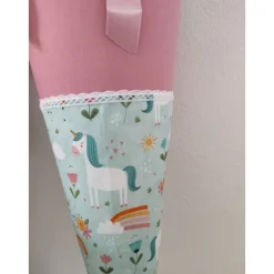 Schultüte aus Stoff Einhorn 70cm