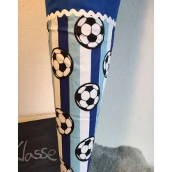 Schultüte aus Stoff Fußball 70cm