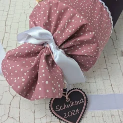 Schultüte aus Stoff Meerjungfrau Nixe mit Name – personalisierte Zuckertüte Einschulung