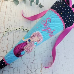 Schultüte aus Stoff Meerjungfrau Nixe