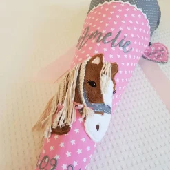 Schultüte aus Stoff Pferd