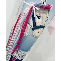 Schultüte aus Stoff Pferd Lulu passend zum Schulranzen