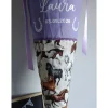 Schultüte aus Stoff Pferde flieder/creme 70cm