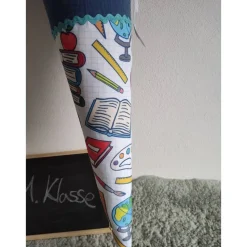Schultüte aus Stoff Schulstart 70cm