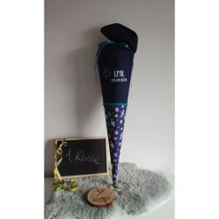 Schultüte aus Stoff Weltall mit Alien 70cm