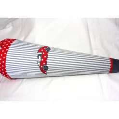 Schultüte aus Stoff Zuckertüte personalisierte Schultüte Auto für Jungen mit Rennwagen Rennauto