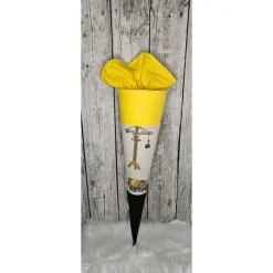 Schultüte Bagger Baustelle aus Stoff / 70cm für Jungs