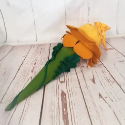 Schultüte "Blume" 70cm, Filzschultüte, Zuckertüte