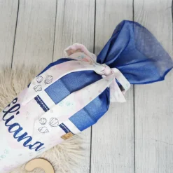 Schultüte Delfin Flieder Dunkelblau mit Glitzer Tüll 70cm 85cm   *personalisierbar Step by Step Butterfly Night Ina