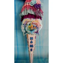 Schultüte Delfin Zuckertüte