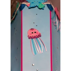 Schultüte Delfine „Skippy“ und „Ole“ 6-eckig 85 cm