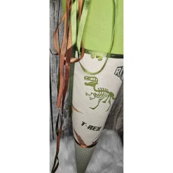 Schultüte Dino T-Rex aus Stoff in grün / 70cm für Junge