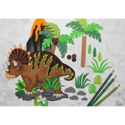 Schultüte Dinosaurier „Zera“ 6-eckig 85cm