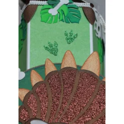 Schultüte Dinosaurierkopf „Zera“ 85 cm 6-eckig