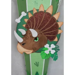 Schultüte Dinosaurierkopf „Zera“ 85 cm 6-eckig