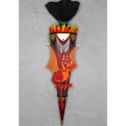 Schultüte Drache „Rufus“ 6-eckig 85cm