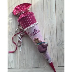 Schultüte Einschulung 2022 3D-Meerjungfrau Stern, Muschel