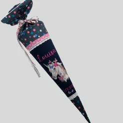 Schultüte Einschulung 2022 Einhorn Schmetterlinge realistisch