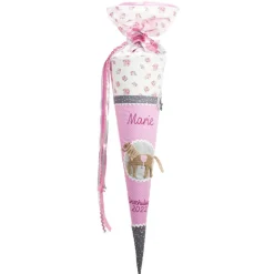 Schultüte Einschulung 2022 Häkel Pferd