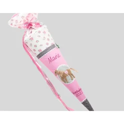 Schultüte Einschulung 2022 Häkel Pferd