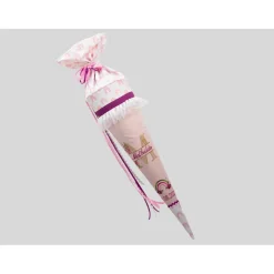 Schultüte Einschulung 2022 Mädchen Monogram Regenbogen Name Datum