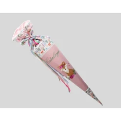 Schultüte Einschulung 2022 Schlauer Fuchs Boho Blumen Eigendruck