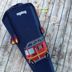 Schultüte Ergobag BlaulichtBär Feuerwehr InspectBär mit Namen und Flammen