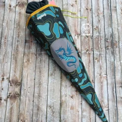 Schultüte ergobag Tribäratops individualisiert mit Drachen und Namen