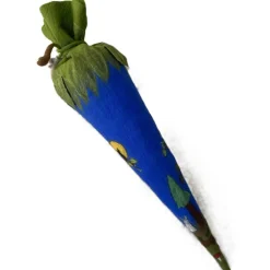 Schultüte Eule aus Filz,  Einzigartige Zuckertütenhülle für Jungen und  Mädchen