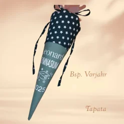 Schultüte für den Übertritt 5. Klasse - Gymnasium, Realschule, personalisierbar mit Namen