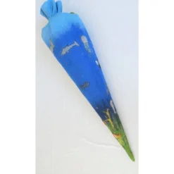 Schultüte für Jungen und Mädchen, Taucher als Schultüten-Hülle, Schultüte mit Namen, Zuckertütenhülle aus Filz,