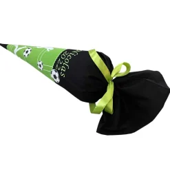 Schultüte Fußball, EM Schultüte Stoff, Stoff-Schultüte, Schultüte Junge mit Namen