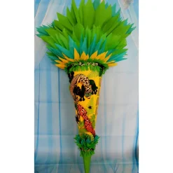 Schultüte Gecko Dschungel  Zuckertüte