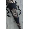 Schultüte Leopard, Gepard, Zuckertüte 70cm Stoff, Stickereien, Name inklusive
