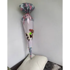 Schultüte mit Pferd, Schultüte mit Name, Einschulung, Schule